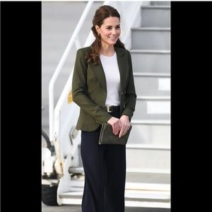 Smythe Olive Green Tailored Blazer